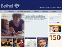 Tablet Screenshot of bethel.eu